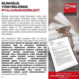 BİLİRKİŞİLİK YÖNETMELİĞİNDE İPTAL KARARI KESİNLEŞTİ